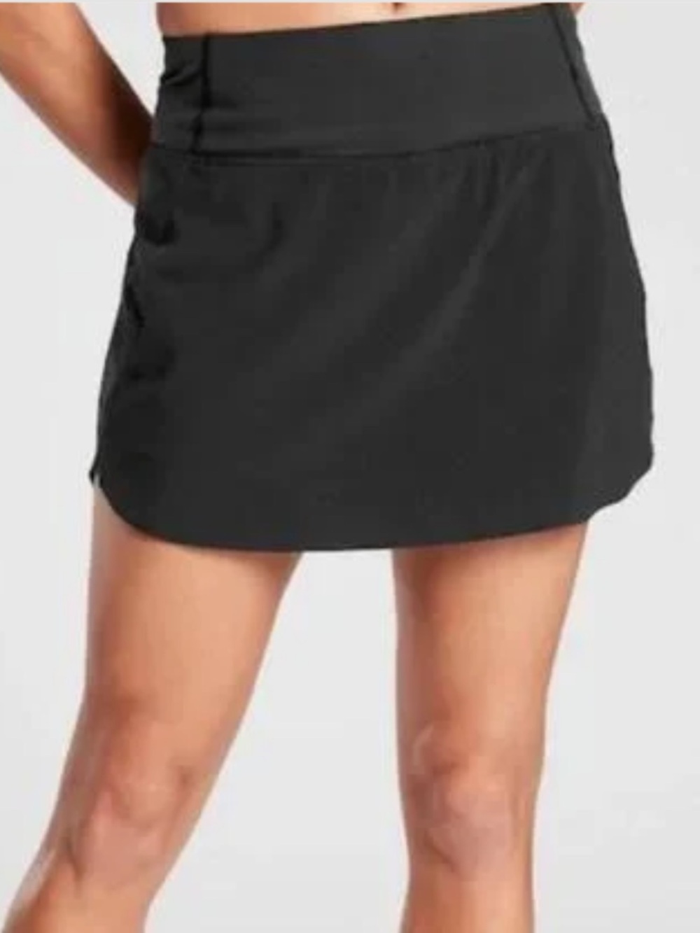 Athleta Black Skort Size Large Athletic Skirt